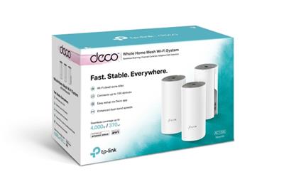 REPETIDOR WIFI MESH DECO E4 X3 TP-LINK AC1200
